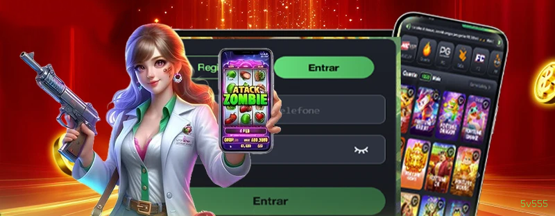 Métodos de pagamento aceitos na 5v555